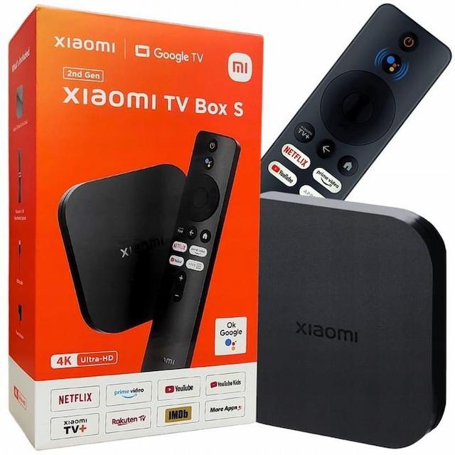 BOX TV XIAOMI MI BOX S 4K 3EME GENERATION GLOBAL V ORIGINAL