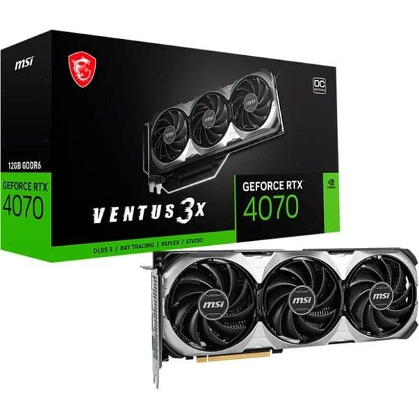 GPU MSI  RTX 4070  VENTUS 3X E1 OC 12GB