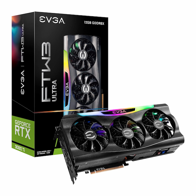 GPU EVGA RTX 3080TI FTW3 ULTRA   12GO OCCASION