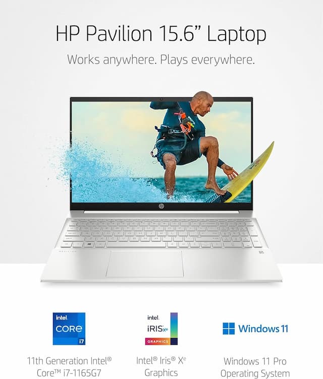 PC PORTABLE  HP PAVILION 15  I7 1165G7 / 16 / 512