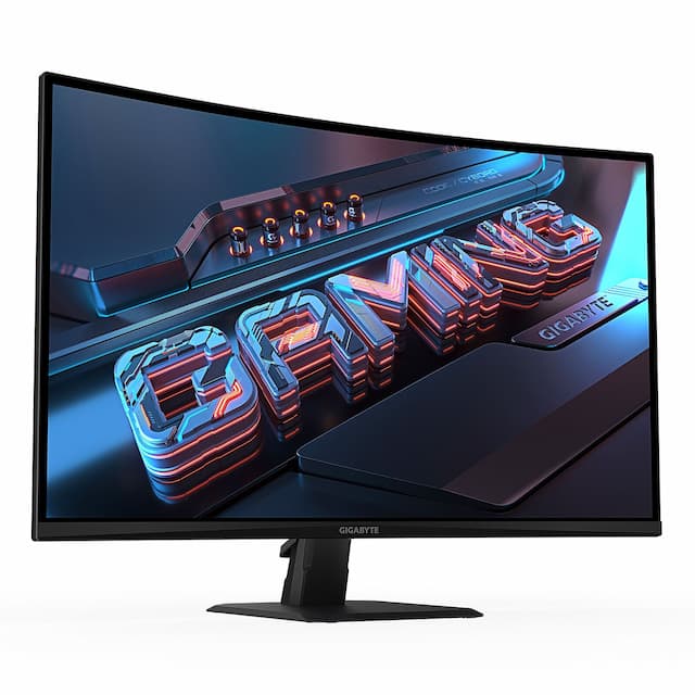 ECRAN GIGABYTE 32" GS32QCA VA  180HZ  1Ms  2K  CURVED