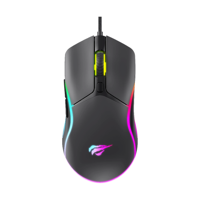 SOURIS HAVIT FIL GAMER PROGRAMMABLE RGB MS1029