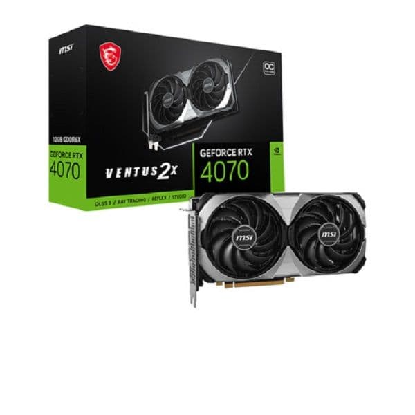 GPU MSI  RTX 4070  VENTUS X2 OC 12 GB