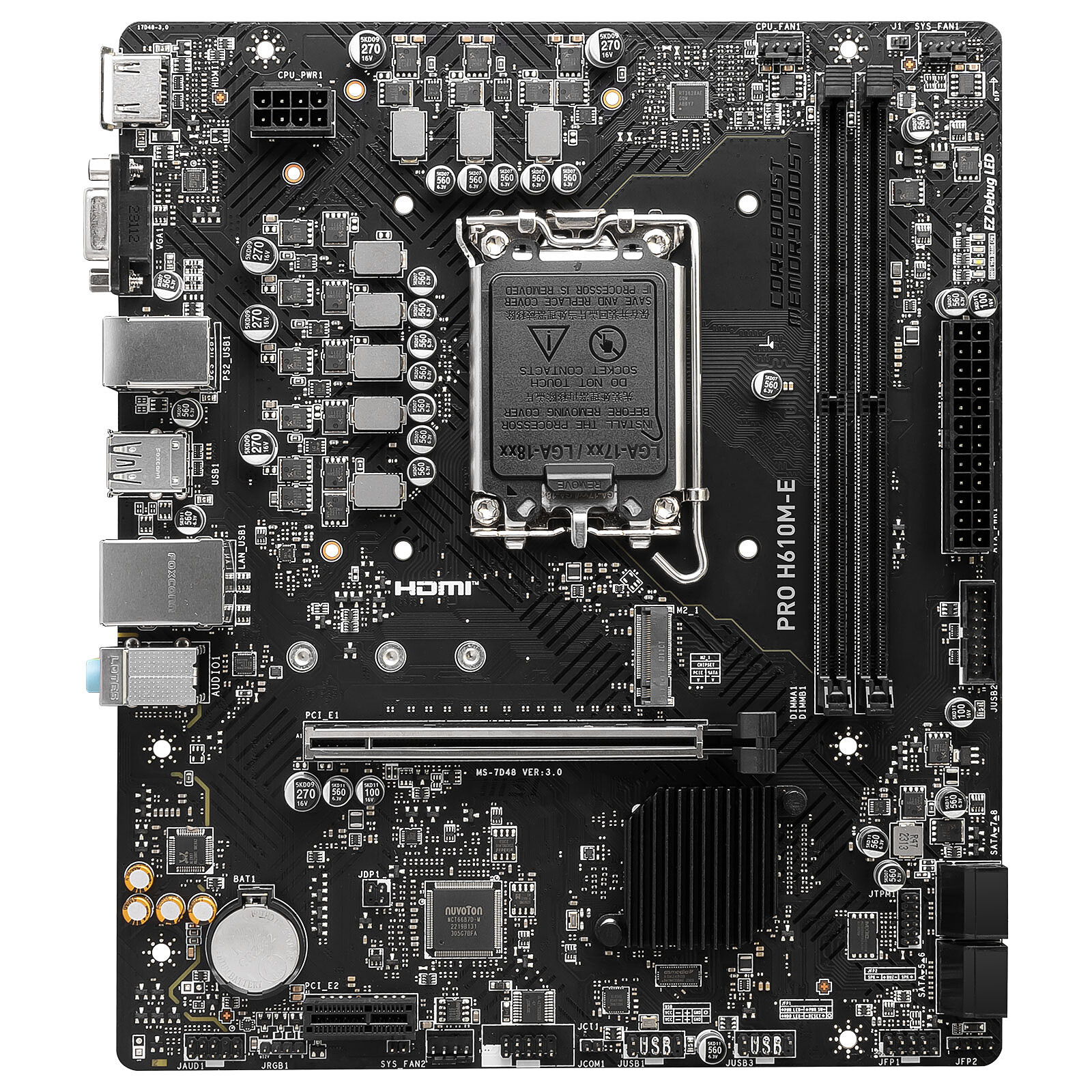 Carte Mère MSI MS-6786 – Version 1 Pour Socket 462 (AMD Athlon/Duron)